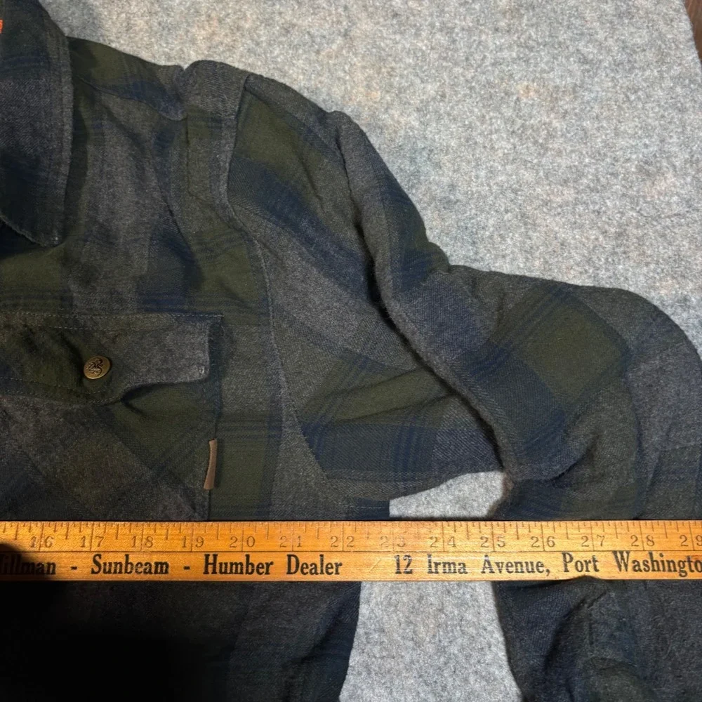 Legendary Whitetails Shirt Jacket Mens XL Shacket Plaid Thermal Lined Workwear